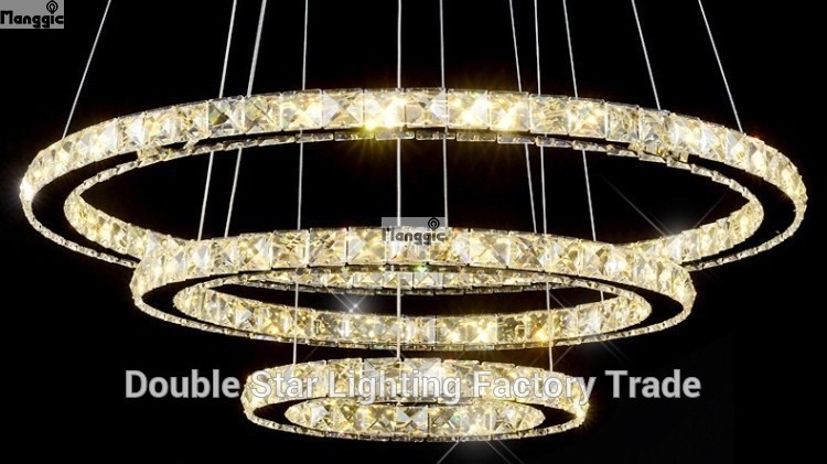 2014 modern crystal lamp chandelier creative restaurant round crystal chandeliers modern bedroom living room