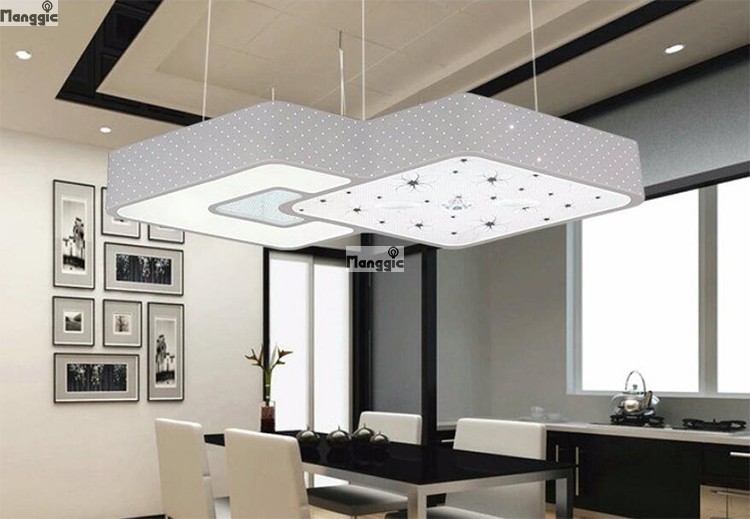 2015 new arrival luxury dinning room modern led pendant lamp home decoration lighting fixture lamparas de led