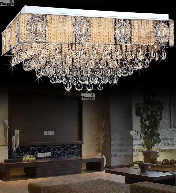 2016new modern crystal chandelier light living room bedroom chandelier lighting