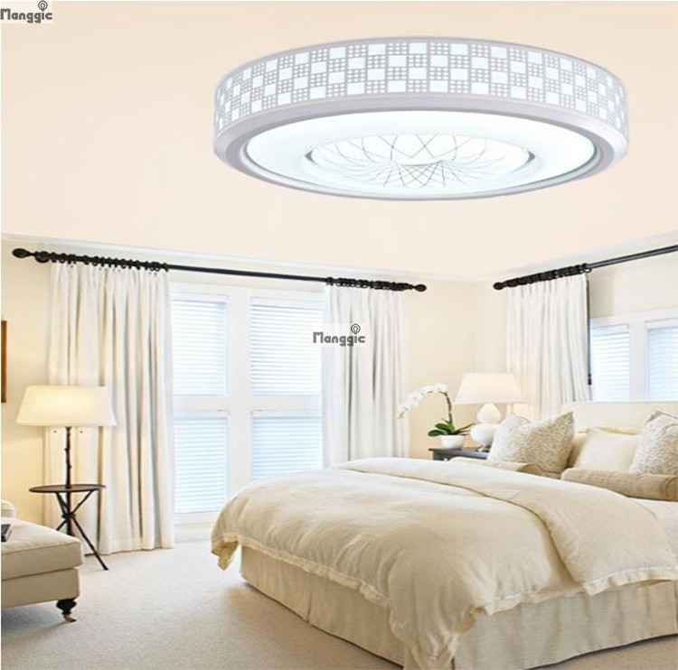 52cm 36w livingroom ceiling light led children bedroom ceiling lamps acryl lampshade for home illumination 110v 220v