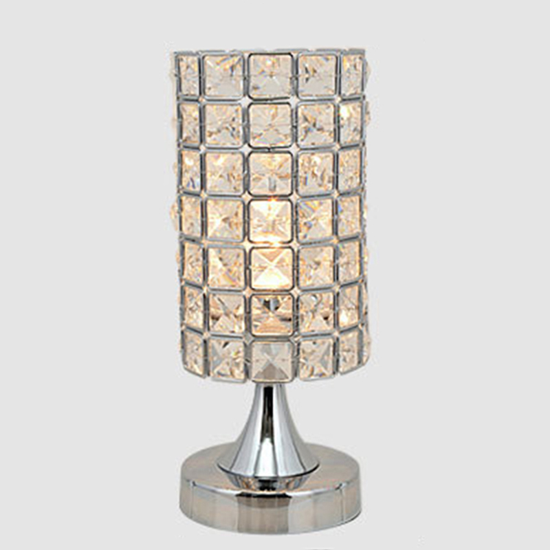 creative fashion led table lamps for bedroom modern minimalist led crystal lamp personality continental lamp