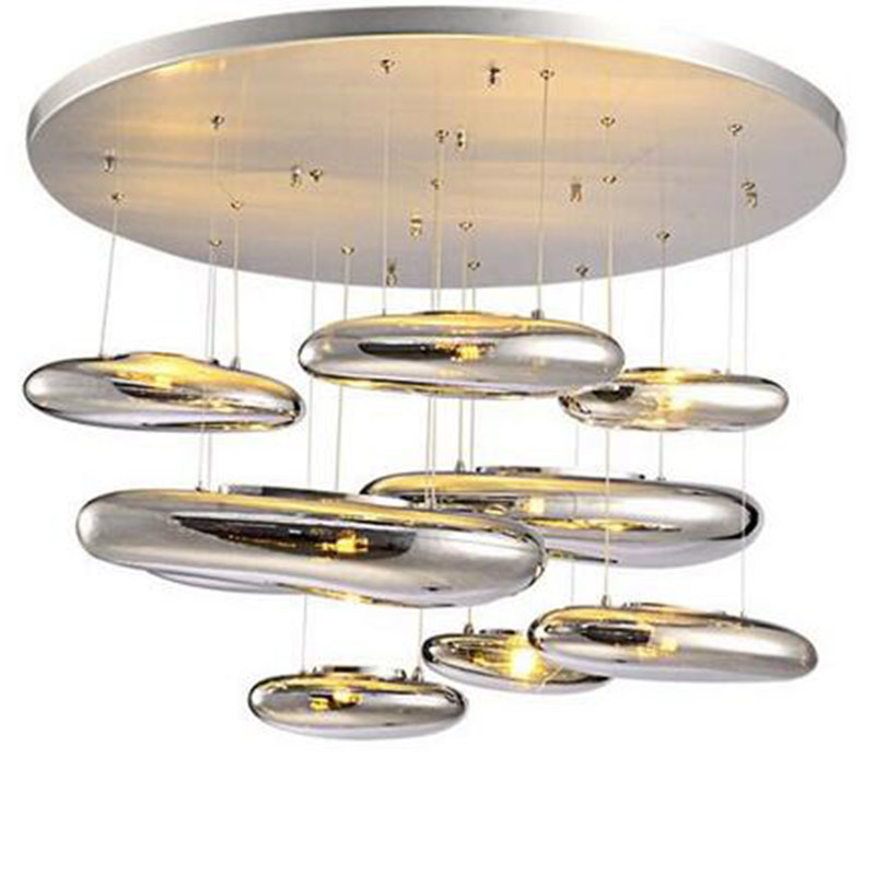 italy designer's angel's wing modern dinning room living room pendant chandeliers lighting fixture lustres