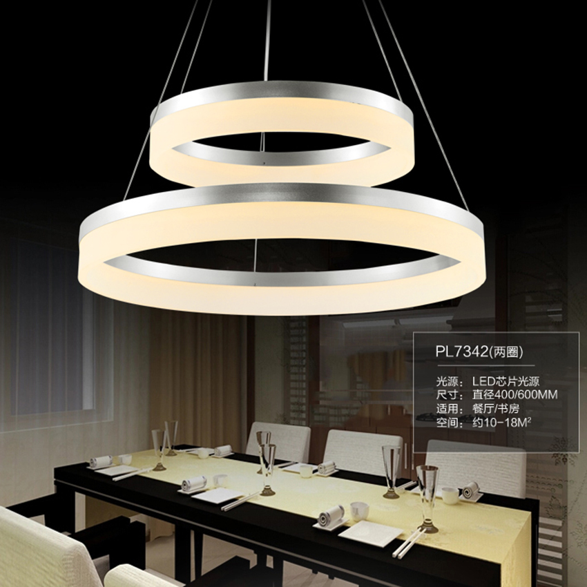 large pendant lights ring lighting for el project new arrival led modern light fixture