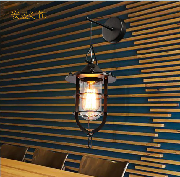 loft edison tungsten boat glass wall light vintage edison lamp cafe bar coffee shop hall bedside coffee shop store hall club