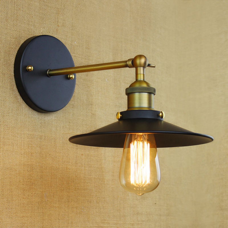 loft industrial wall lamps loft retro sconce stair antique lamp american stytle warehouse bar cafe wall light deco lighting