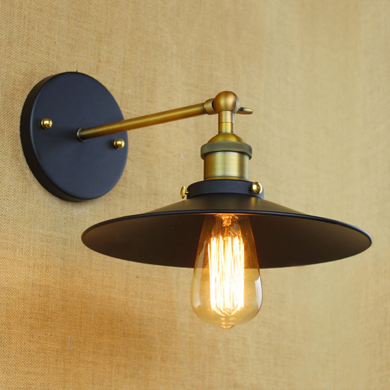 loft industrial wall lamps loft retro sconce stair antique lamp american stytle warehouse bar cafe wall light deco lighting