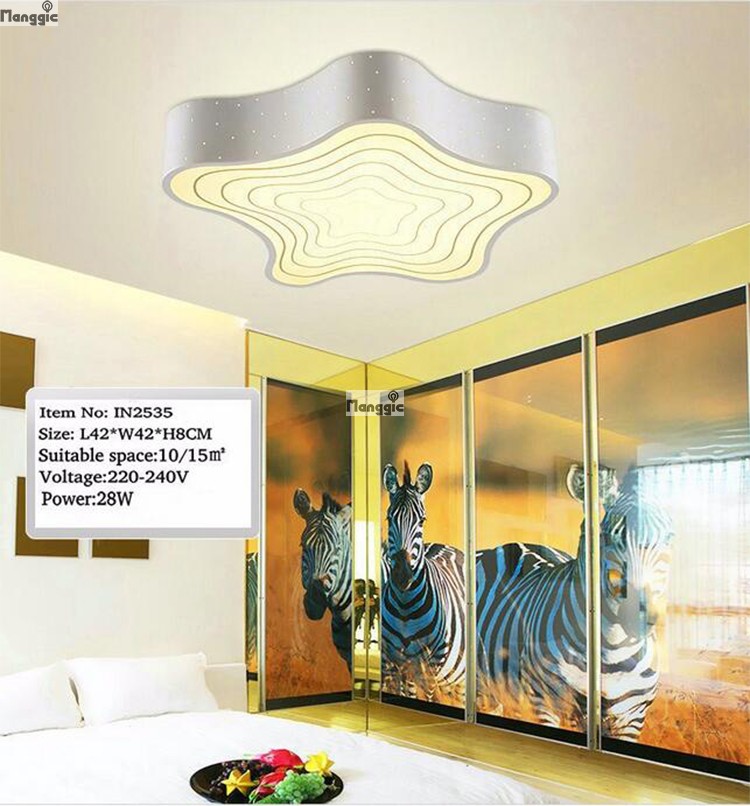 mercury modern led flush mount ceiling lamp lighting fixture for living room bed room or children room