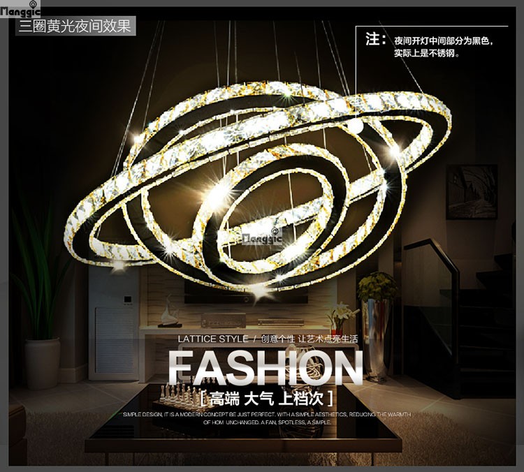 modern crystal lamp living room led restaurant brief led lamps led pendant light