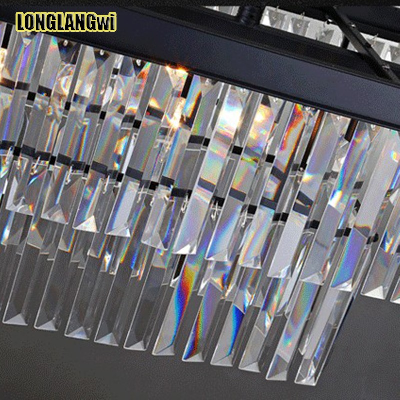 modern crystal pendant lamp pendant crystal light lighting living room bedroom lighting fixtures pendant lights l85 w35 h35 cm