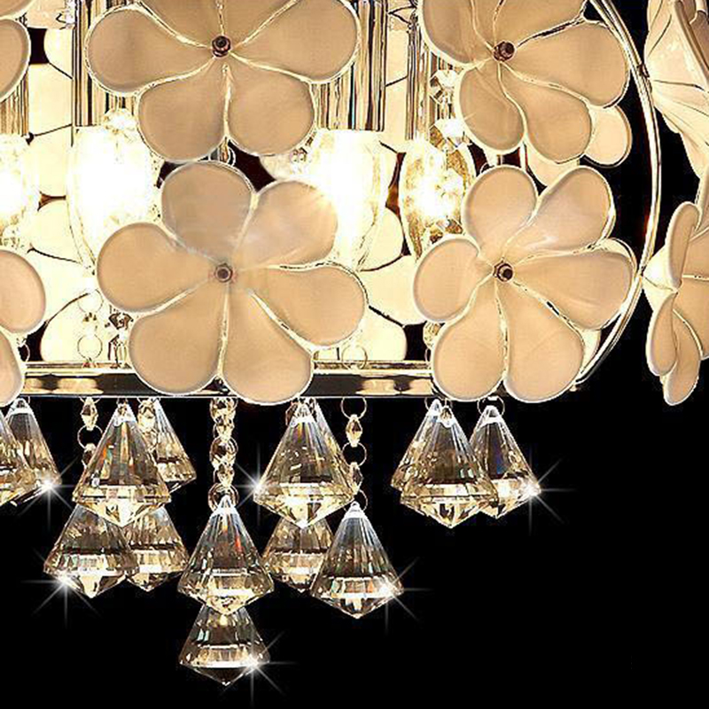 modern crystal pendant lights crystal lights living room luminaire bedroom lamp indoor lighting