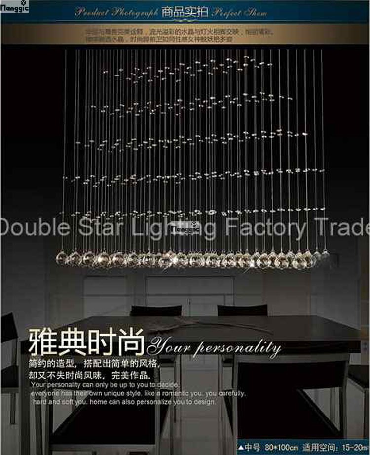 modern k9 crystal chandeliers rectangular led restaurant chandeliers living room curtain light pyramid hanging wire crystal lamp