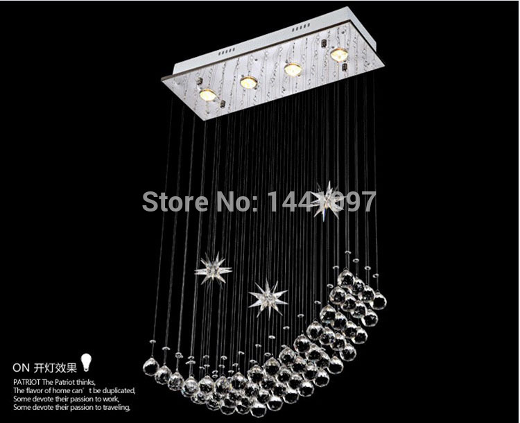 modern k9 led crystal chandeliers lights bedroom living room retail and whole chandeliers lighting