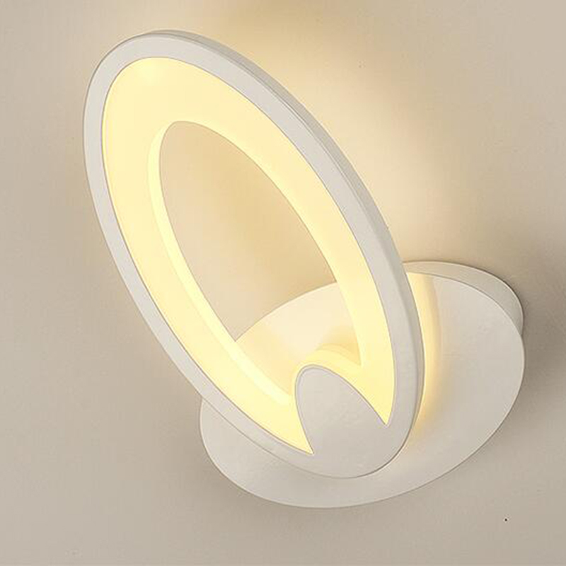 modern led wall lamp for bathroom bedroom 11w wall sconce white indoor lighting lamp ac100-265v led wall light indoor lighting