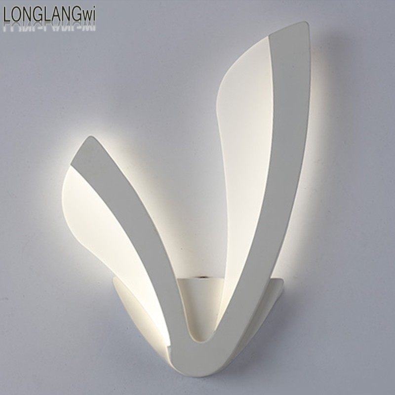 modern led wall lamp for bathroom bedroom 15w wall sconce white indoor lighting lamp ac110-240v led wall light indoor lighting