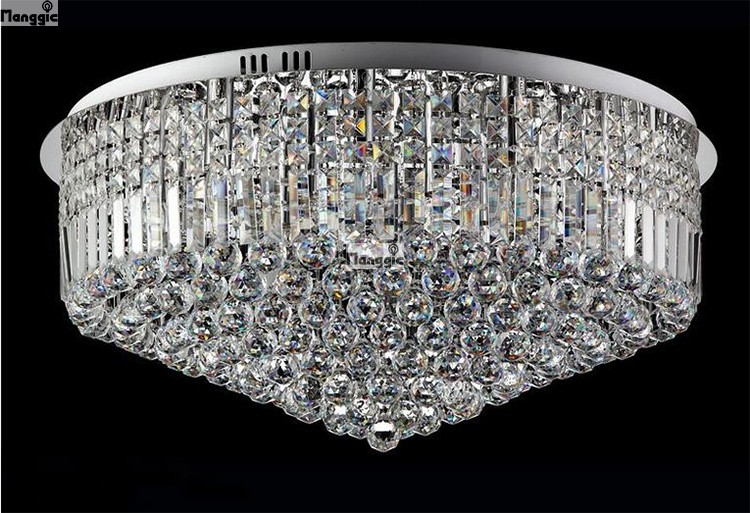 ,modern luxury k9 crystal ceiling lamp,fashion crystal light,living room/el crystal lamp