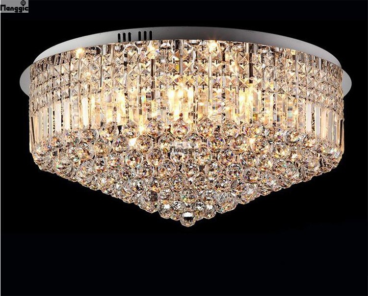 ,modern luxury k9 crystal ceiling lamp,fashion crystal light,living room/el crystal lamp