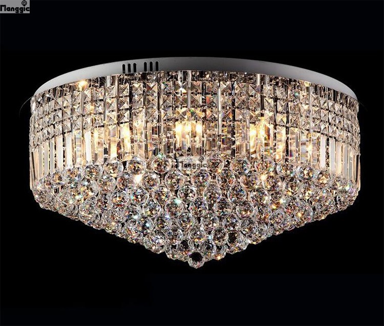 ,modern luxury k9 crystal ceiling lamp,fashion crystal light,living room/el crystal lamp