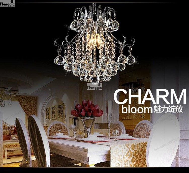 modern luxury led crystal chandelier restaurants bedroom crystal lamp fashion creative living room lamp aisle crystal light