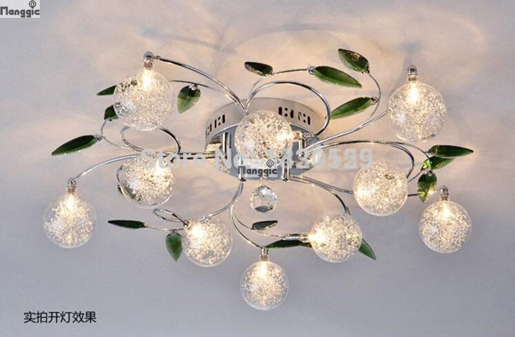 new design lots of stock luxury crystal ceiling chandelier light d80* w17cm