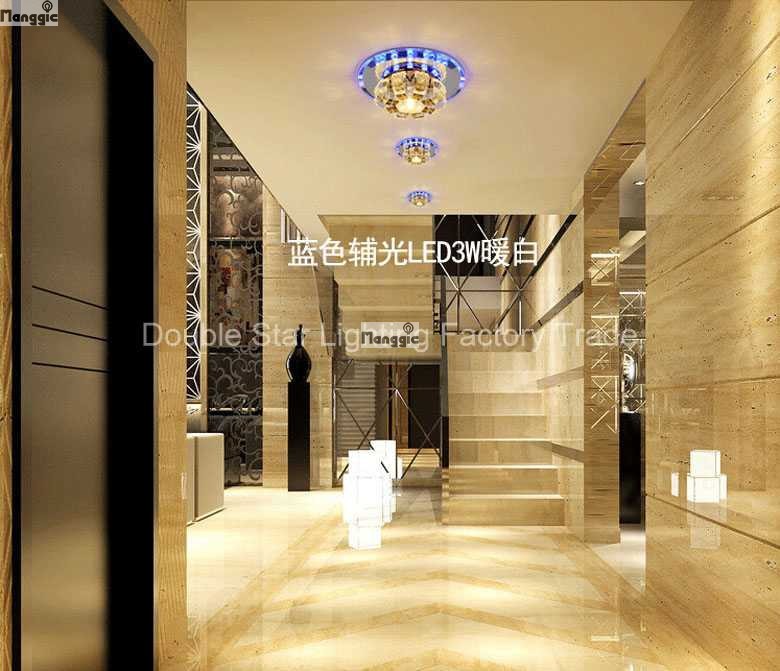 new modern crystal led ceiling light aisle balcony porch lights corridor light fixture lightings