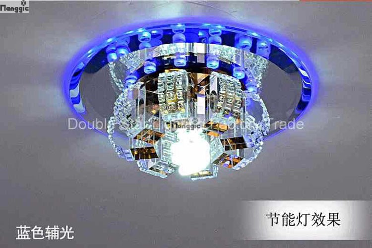 new modern crystal led ceiling light aisle balcony porch lights corridor light fixture lightings