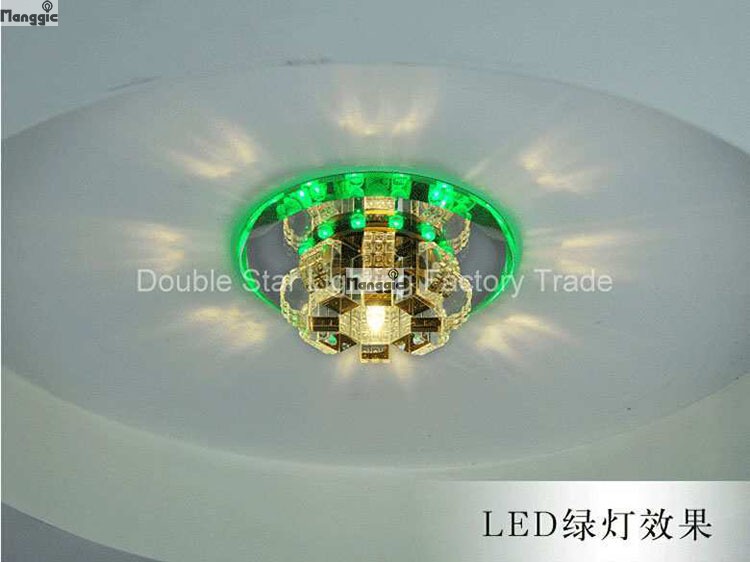 new modern crystal led ceiling light aisle balcony porch lights corridor light fixture lightings