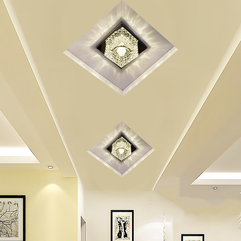 new modern led crystal ceiling lights aisle corridor door entrance lights balcony lights the living room ceiling ceiling