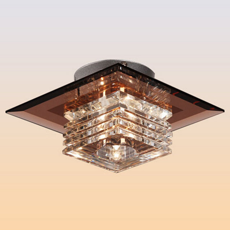 new modern led crystal ceiling lights aisle porch light corridor hallway balcony stairs light ceiling lamps lighting