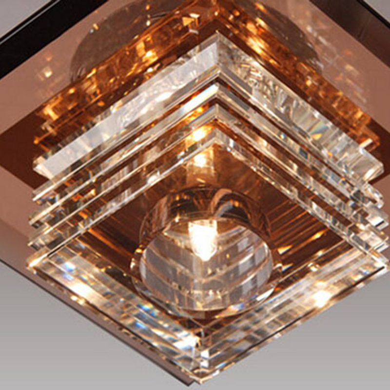 new modern led crystal ceiling lights aisle porch light corridor hallway balcony stairs light ceiling lamps lighting