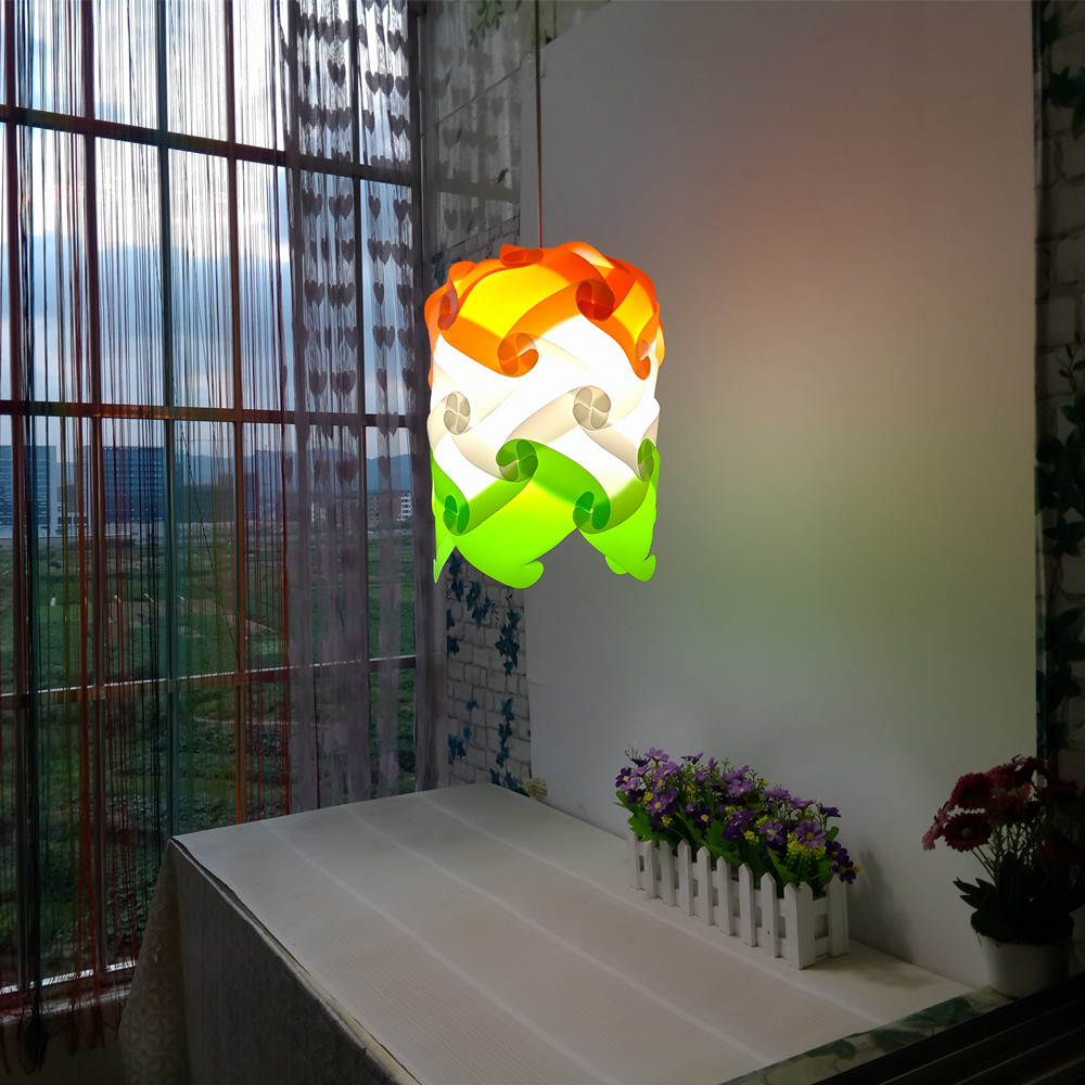 new pineapple modern contemporary diy elements iq jigsaw puzzle ze lamp shade ceiling pendant lamp ball light lighting 110-240v