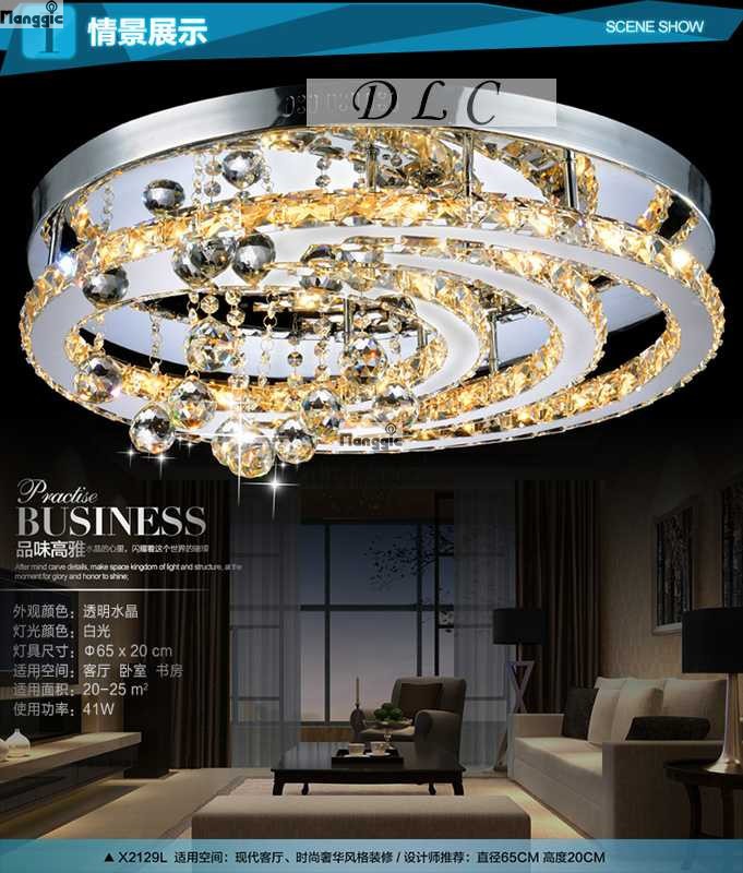 new special price led crystal chandelier living luxury modern lighting led lamp dia800*h300mm guarantee