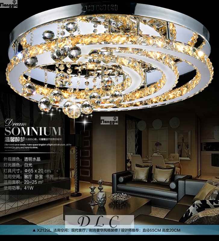 new special price led crystal chandelier living luxury modern lighting led lamp dia800*h300mm guarantee