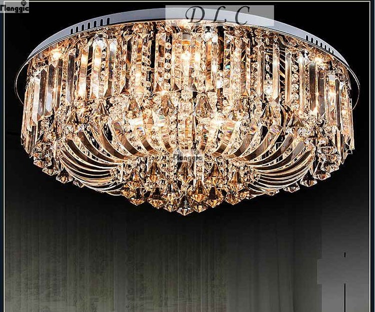 promotion s new luxury cristal modern led chandelier light for living/dinning room /bedroom dia650*h300mm