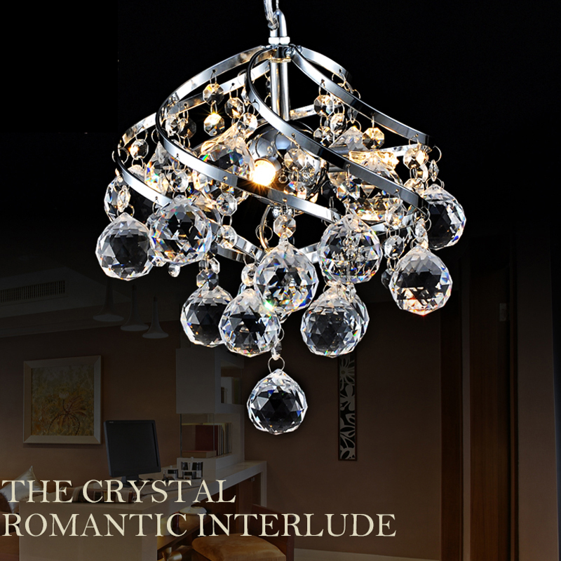 restaurant crystal pendant lights european fashion creative aisle lights indoor lighting