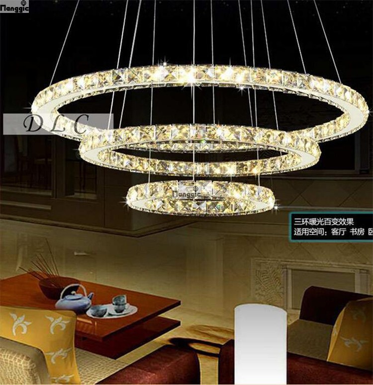 stunning!led crystal chandelier lighting lamp guaranteed + !