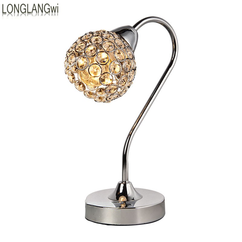 table lamps for bedroom modern minimalist led crystal lamp creative fashion personality continental lamp