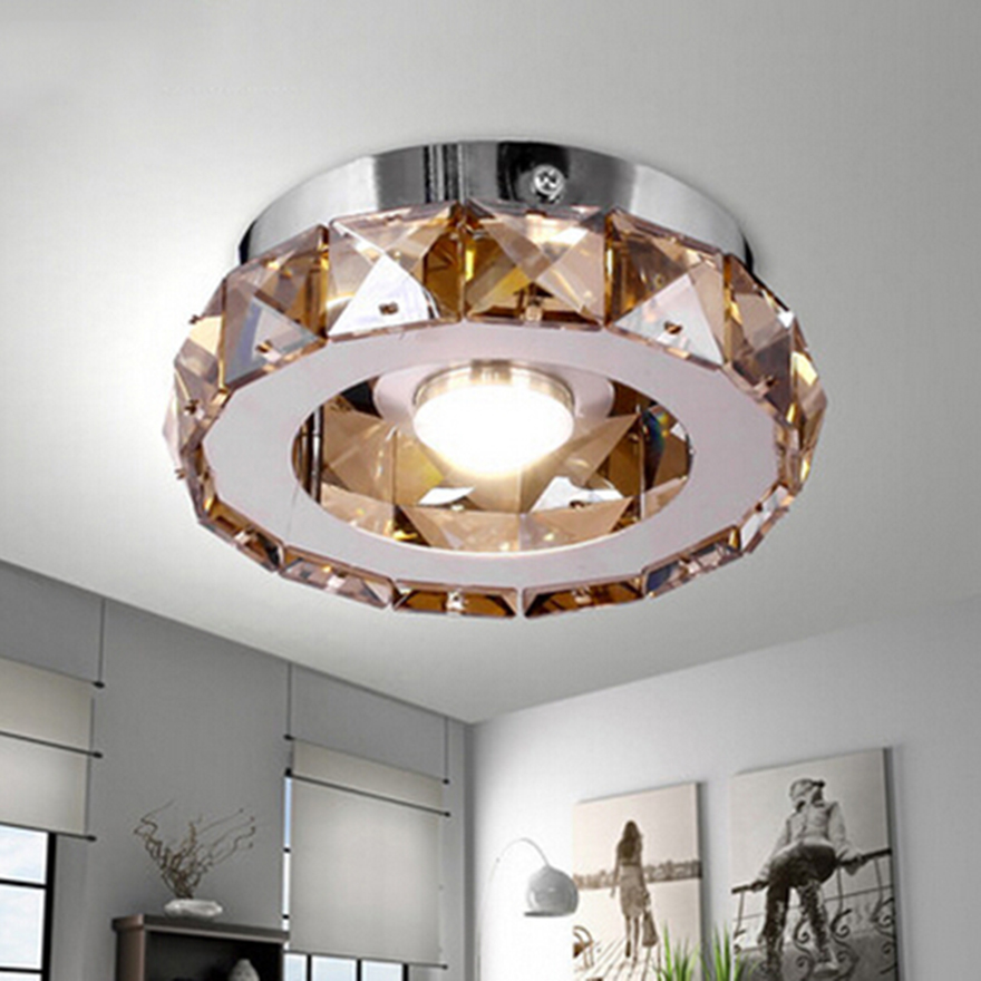 the new modern minimalist led crystal chandeliers aisle lights corridor entrance foyer lighting